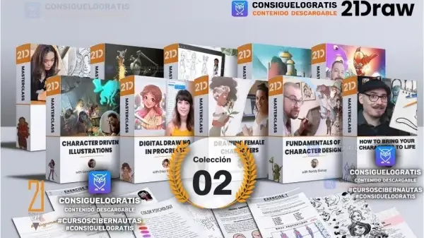 Pack Cursos: 21 Draw - Colección 02 | Download